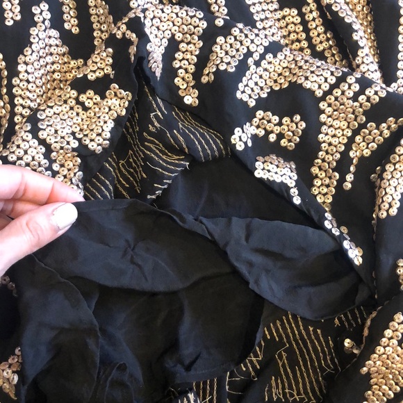 Madison Marcus asymmetrical sequin mini dress - Picture 7 of 8